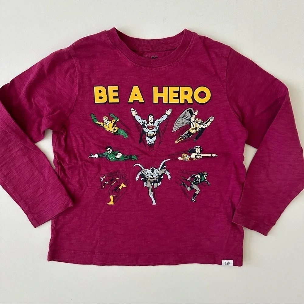 Baby Gap Girls Long Sleeve Graphic Shirt Size 5 Years